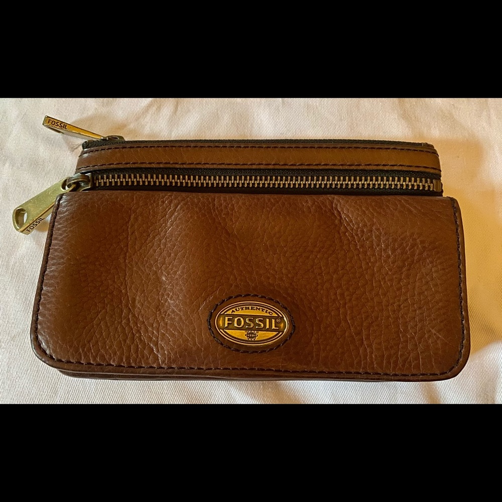 Fossil leather wallet
